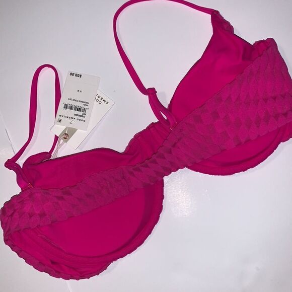GOOD AMERICAN Jaquared Bikini Set NWT - Picture 4 of 9